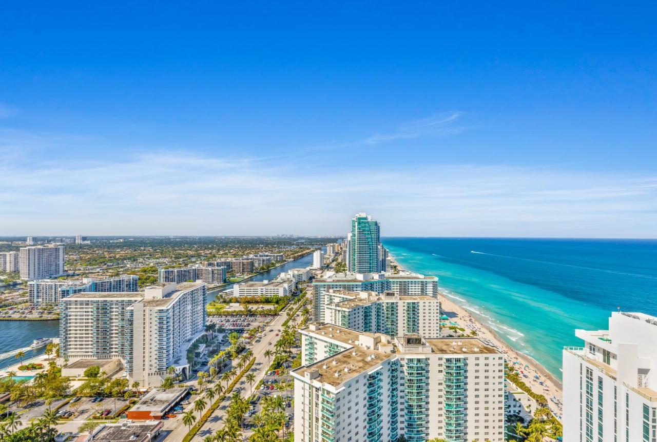 The Ultimate Resort - Beachfront 2 Bedroom Apartment With Direct Ocean View, Rooftop Pool, Hot Tub And Gym Hollywood Exterior foto